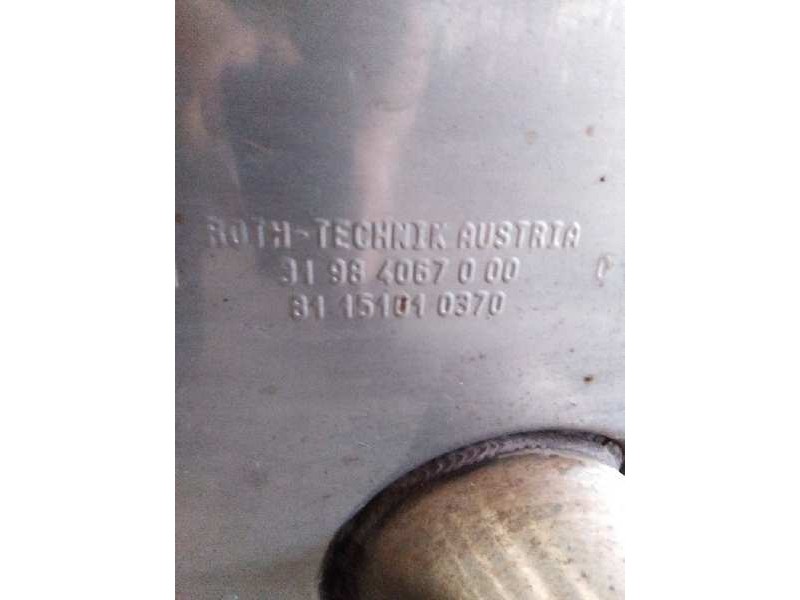 Recambio de silenciador trasero para man tgs 18.xxx 10.5 diesel referencia OEM IAM   