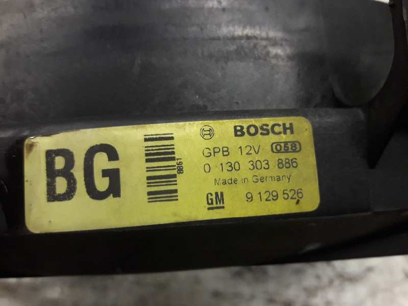 Recambio de electroventilador para opel astra g berlina club referencia OEM IAM 0130303886 9129526 0130303246