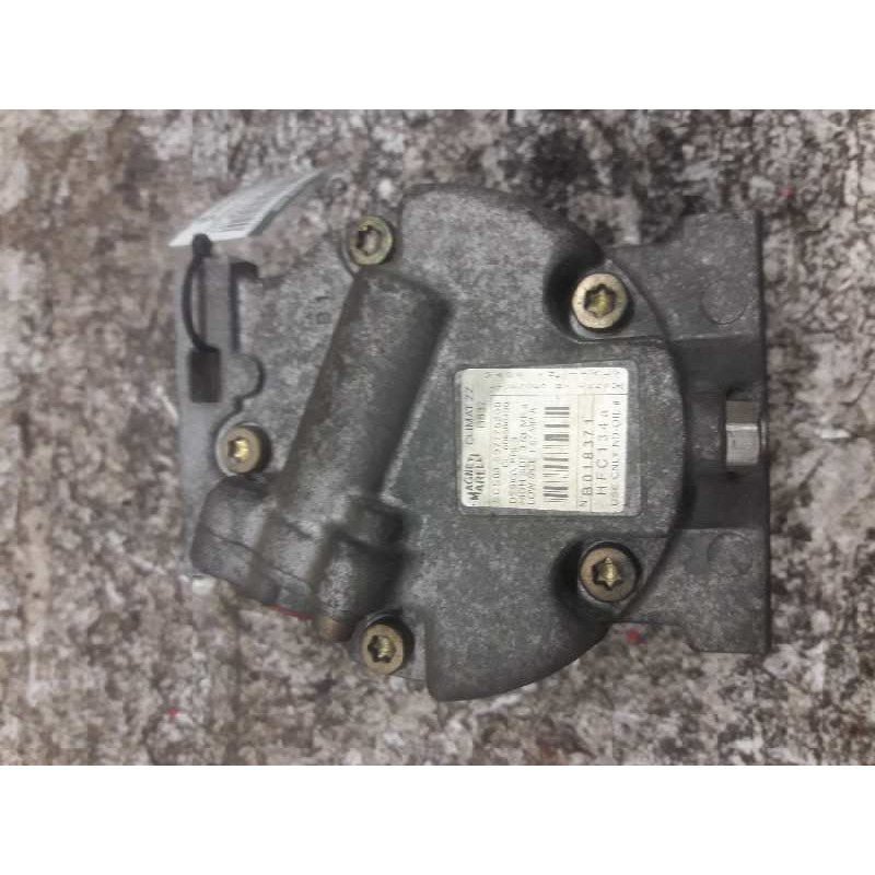 Recambio de compresor aire acondicionado para fiat brava (182) jtd 105 / 100 clima referencia OEM IAM 507775200 606596430 