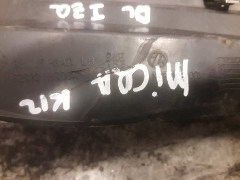 Recambio de rejilla delantera izquierda para nissan micra (k12e) referencia OEM IAM 62332BG00A  