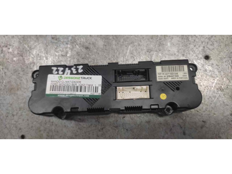 Recambio de mando climatizador para ford mondeo ber. (ca2) trend referencia OEM IAM AS7T18C612AB  