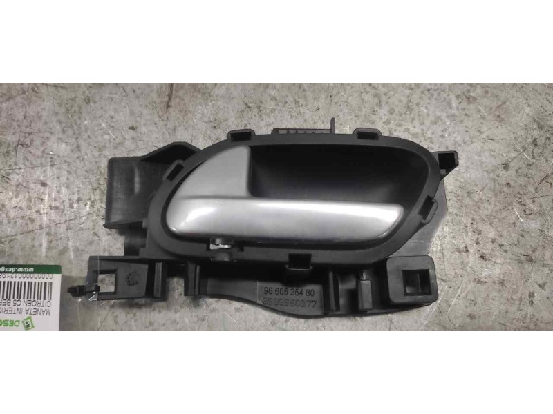 Recambio de maneta interior trasera izquierda para citroën c5 berlina millenium referencia OEM IAM 9660525480  