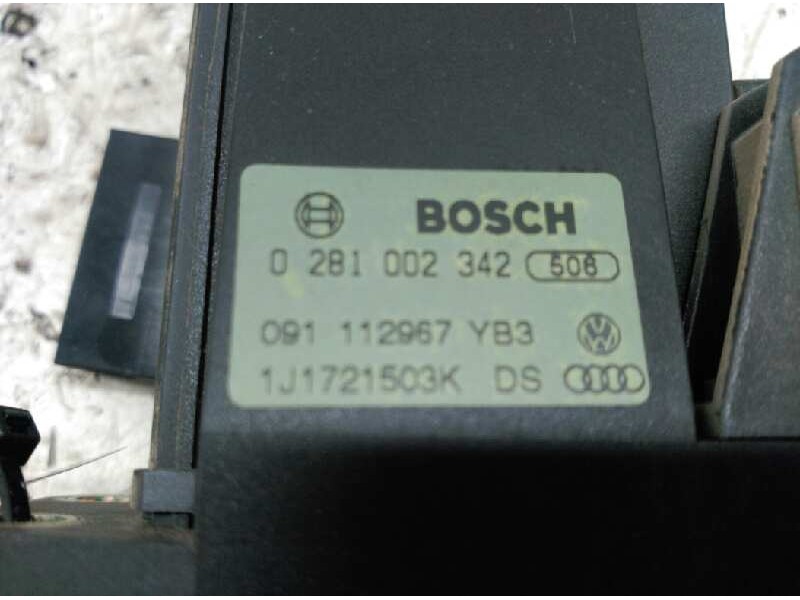 Recambio de potenciometro pedal para volkswagen golf iv berlina (1j1) advance referencia OEM IAM 1J1721503K 091112967 0281002342