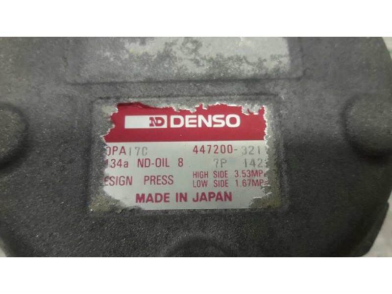 Recambio de compresor aire acondicionado para bmw serie 5 berlina (e34) 525tds referencia OEM IAM 447200 DENSO 