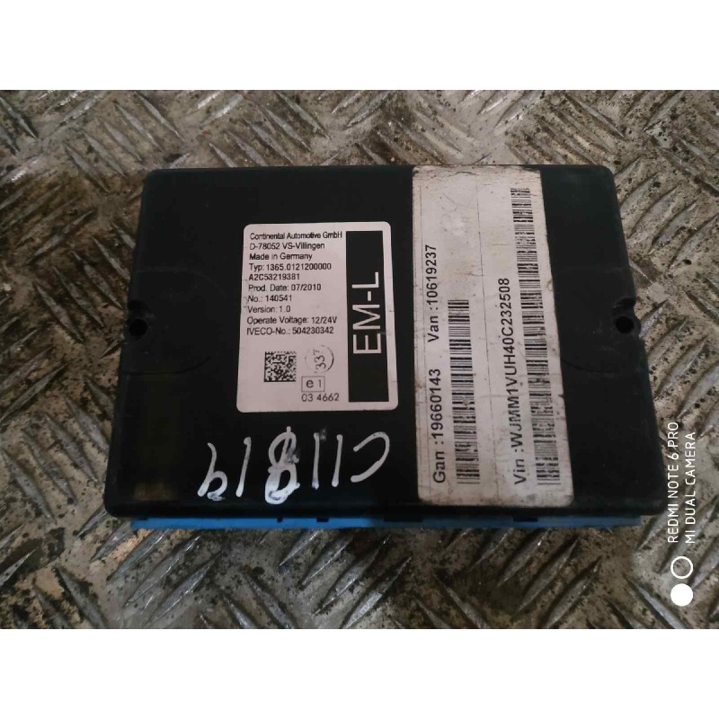 Recambio de modulo electronico para iveco stralis (as) fsa t / p 4x2 gran espacio referencia OEM IAM 504230342 13650121200000 