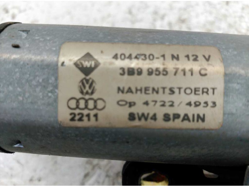 Recambio de motor limpia trasero para volkswagen passat variant (3b6) edition referencia OEM IAM 3B9955711C 4044301N 