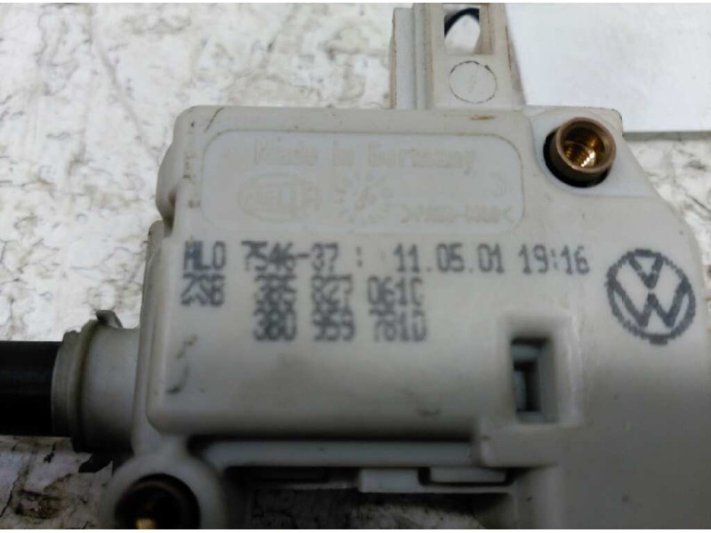 Recambio de motor cierre centralizado porton para volkswagen passat berlina (3b3) executive referencia OEM IAM 3B09597610  