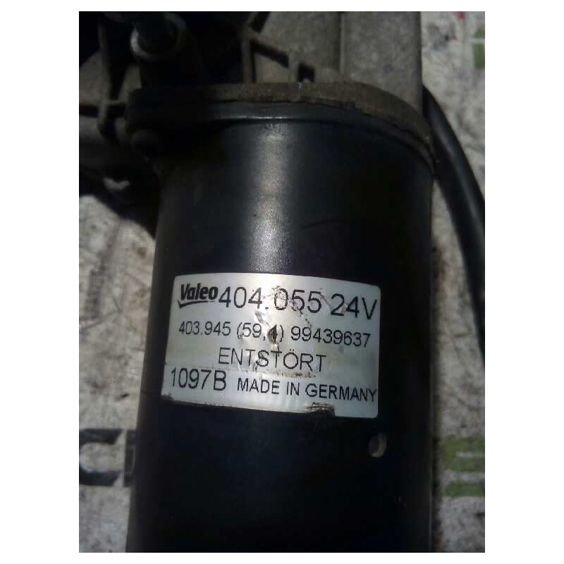 Recambio de motor limpia delantero para iveco stralis (as) fsa t / fp lt 4x2 gran espacio referencia OEM IAM 404055 403945 99439