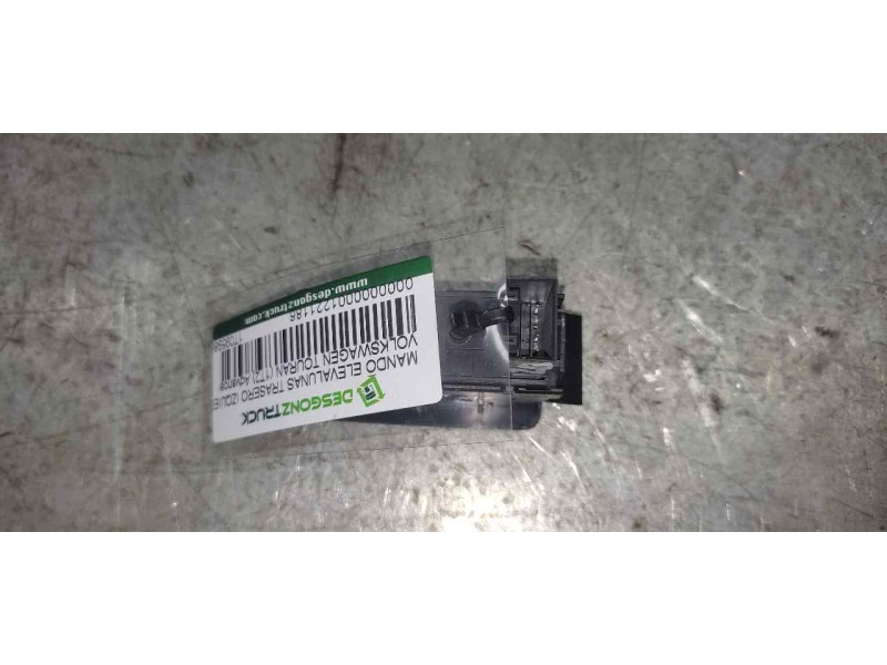 Recambio de mando elevalunas trasero izquierdo para volkswagen touran (1t2) advance referencia OEM IAM 1T0959851 3 PINS 