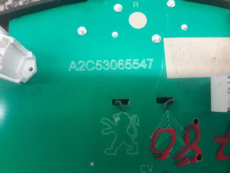 Recambio de cuadro instrumentos para peugeot 207 sw confort referencia OEM IAM A2C53065547 18 PINS 