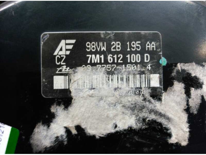 Recambio de servofreno para seat alhambra (7v8) nostrum referencia OEM IAM 7M1612100D  