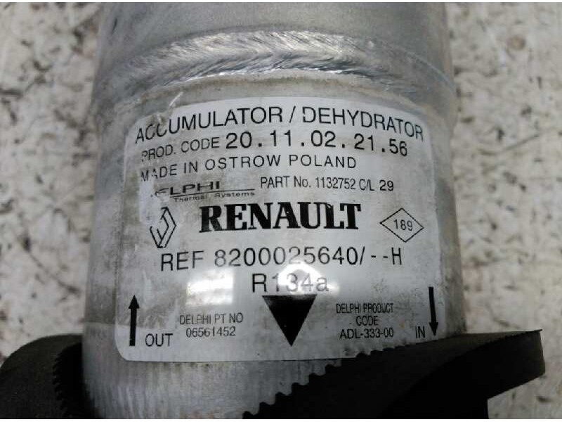 Recambio de filtro secante para renault vel satis (bj0) expression referencia OEM IAM 8200025640  