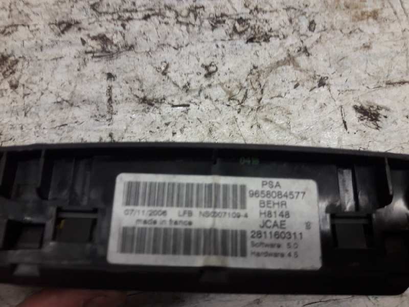 Recambio de mando climatizador para citroën c4 berlina cool referencia OEM IAM 9658084577 281160311 