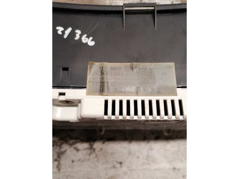 Recambio de cuadro instrumentos para seat arosa (6h1) select referencia OEM IAM 6H0919860I 0263601001 2095100334