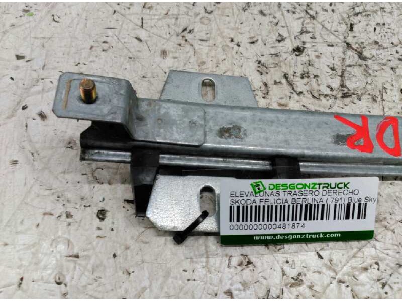 Recambio de elevalunas trasero derecho para skoda felicia berlina ( 791) blue sky referencia OEM IAM   
