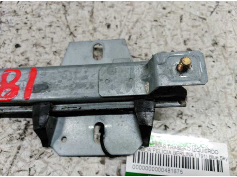 Recambio de elevalunas trasero izquierdo para skoda felicia berlina ( 791) blue sky referencia OEM IAM   