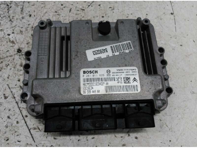 Recambio de centralita motor uce para peugeot 307 (s1) xs referencia OEM IAM 9658944580 0281011629 BOSCH