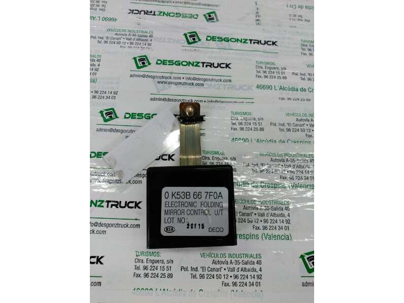 Recambio de modulo electronico para kia carnival ii 2.9 cdri ex referencia OEM IAM 0K53B667F0A  