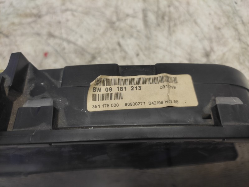 Recambio de cuadro instrumentos para opel zafira a elegance referencia OEM IAM 90900271 09181213 