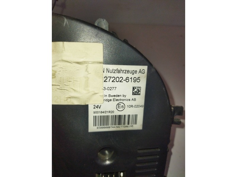 Recambio de cuadro instrumentos para man tg - a 18.xxx 10.5 diesel referencia OEM IAM 81272026195  