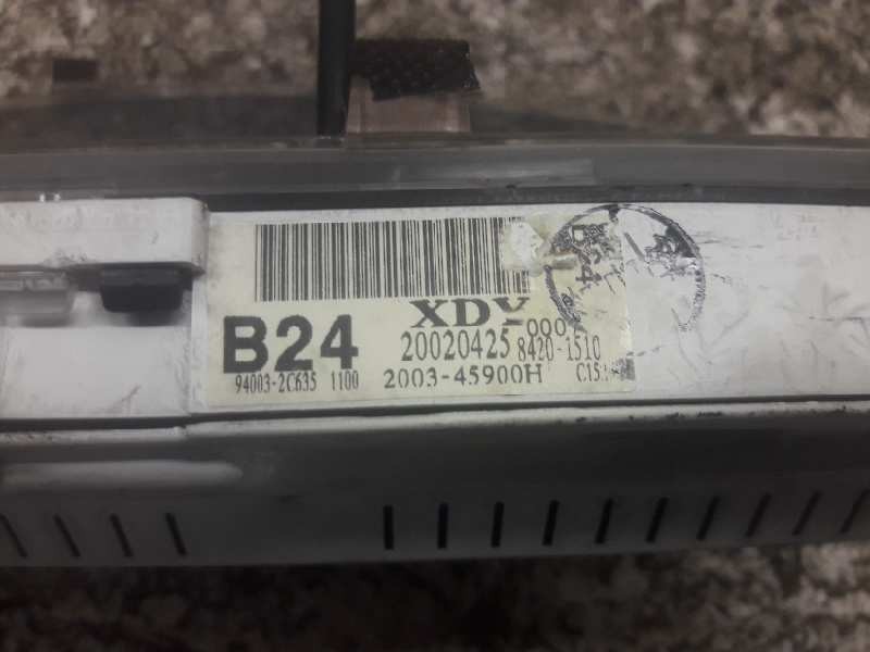 Recambio de cuadro instrumentos para hyundai coupe (gk) 1.6 fx referencia OEM IAM 2002042584201510 200345900H 940032C6351100