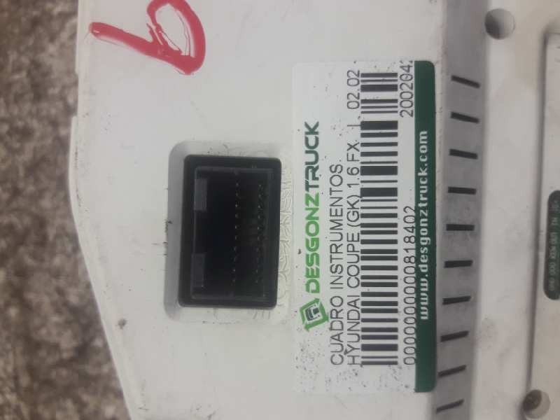 Recambio de cuadro instrumentos para hyundai coupe (gk) 1.6 fx referencia OEM IAM 2002042584201510 200345900H 940032C6351100