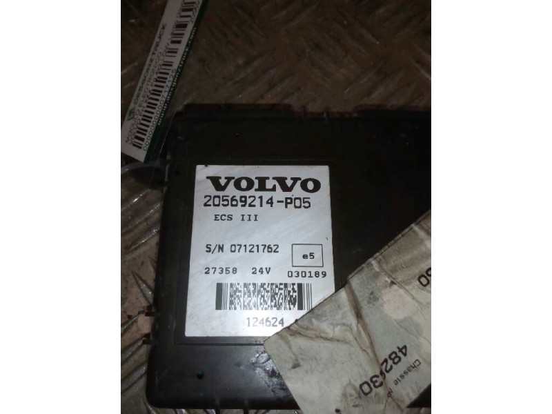 Recambio de modulo electronico para volvo fh xxx fg 4x2 low largo globetrotter (lhh2, l2h2) referencia OEM IAM 20569214  