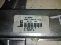 Recambio de elevalunas trasero derecho para peugeot 207 confort referencia OEM IAM 9224A7   2