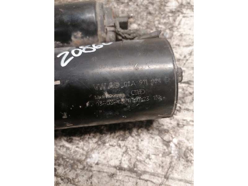 Recambio de motor arranque para volkswagen polo (9n1) gt referencia OEM IAM 0001125042 02A911024D 10 DIENTES
