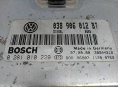 Recambio de centralita ecm ecu para seat leon (1m1) sport referencia OEM IAM 038906012BT 0281010229 28SA4212 2
