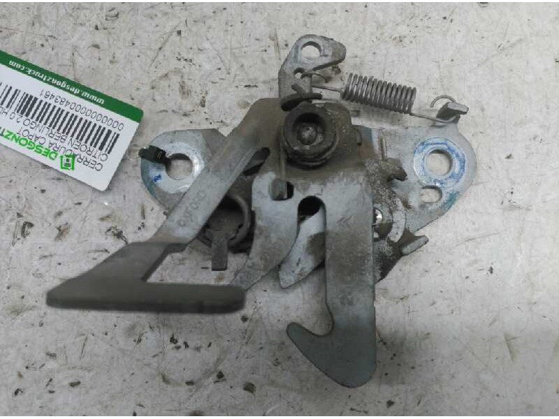 Recambio de cerradura capot para citroën berlingo 2.0 hdi sx familiar referencia OEM IAM   