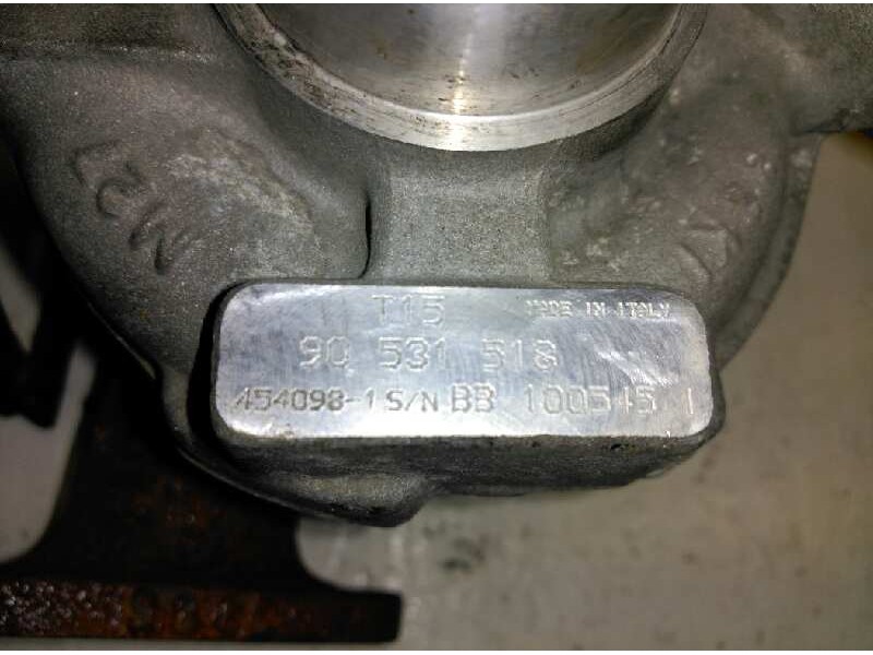 Recambio de turbocompresor para opel astra g berlina comfort referencia OEM IAM 90531518  