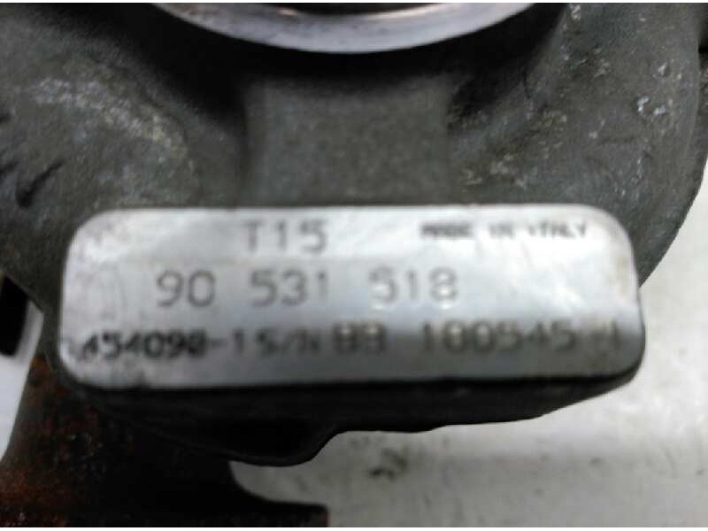 Recambio de turbocompresor para opel astra g berlina comfort referencia OEM IAM 90531518  