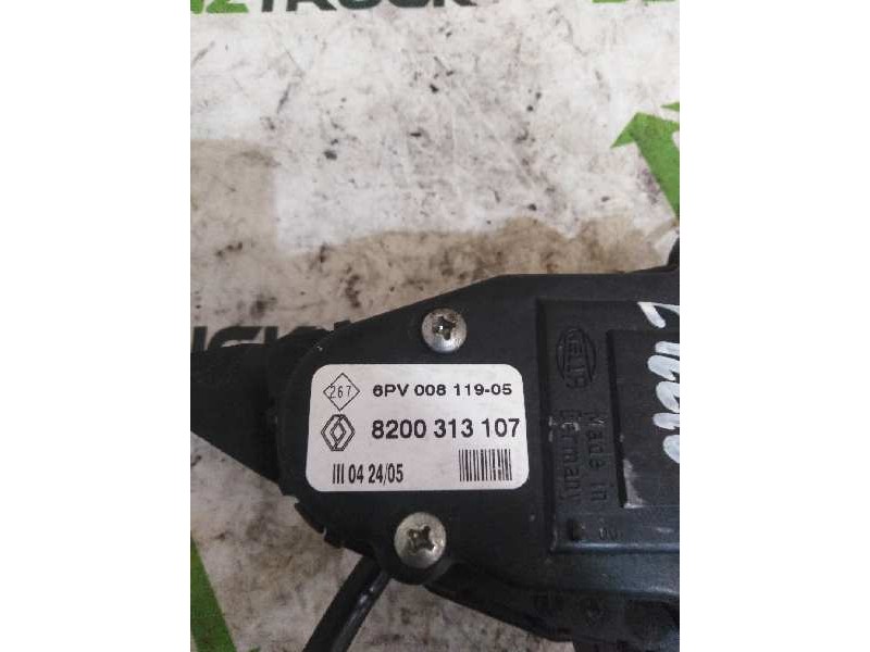 Recambio de pedal acelerador para renault mascott fg 160. 35/55/65 cabina individual referencia OEM IAM 8200313107  