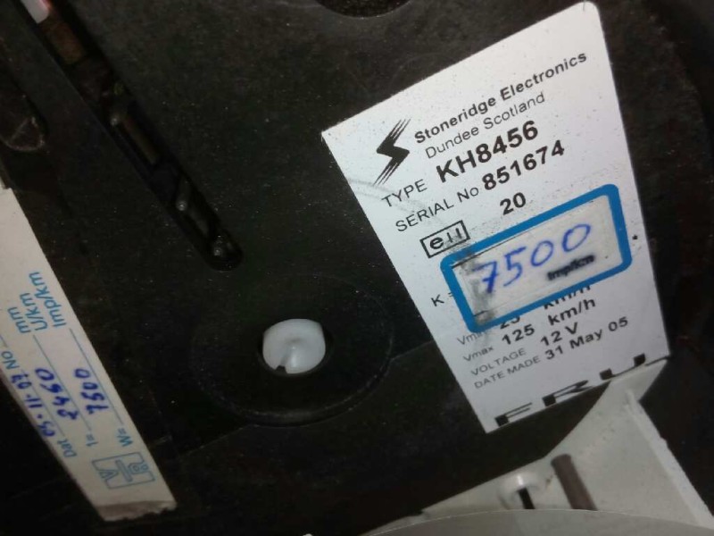 Recambio de tacografo para nissan trucks l-60.09 referencia OEM IAM KH8456 851674 