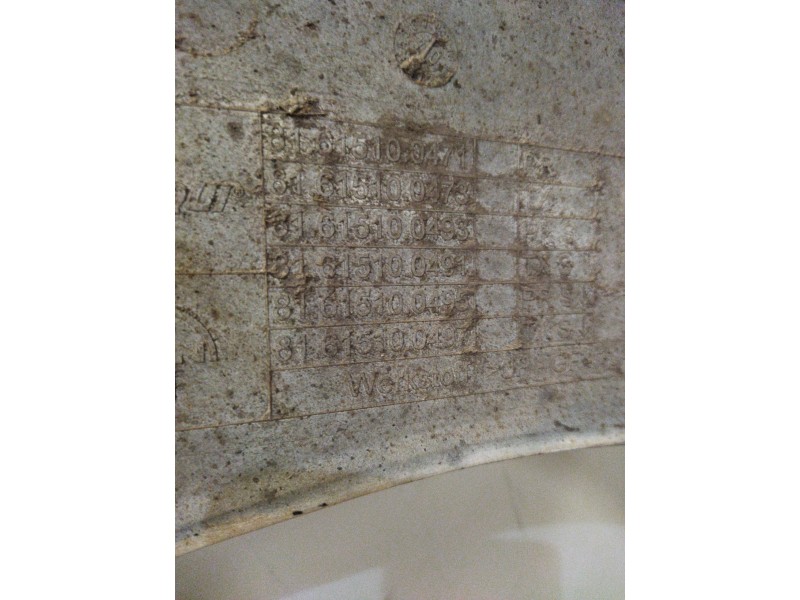 Recambio de paso rueda izquierdo para man tg - a 18.xxx 10.5 diesel referencia OEM IAM 81615100473  