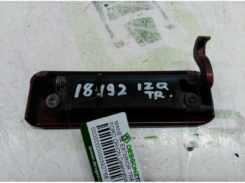 Recambio de maneta exterior trasera izquierda para ford orion celebration referencia OEM IAM 7220478  