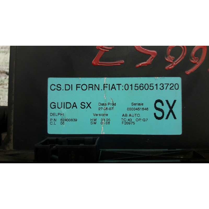 Recambio de mando climatizador para alfa romeo 147 (190) 1.9 jtd 120 collezione referencia OEM IAM 01560513720  