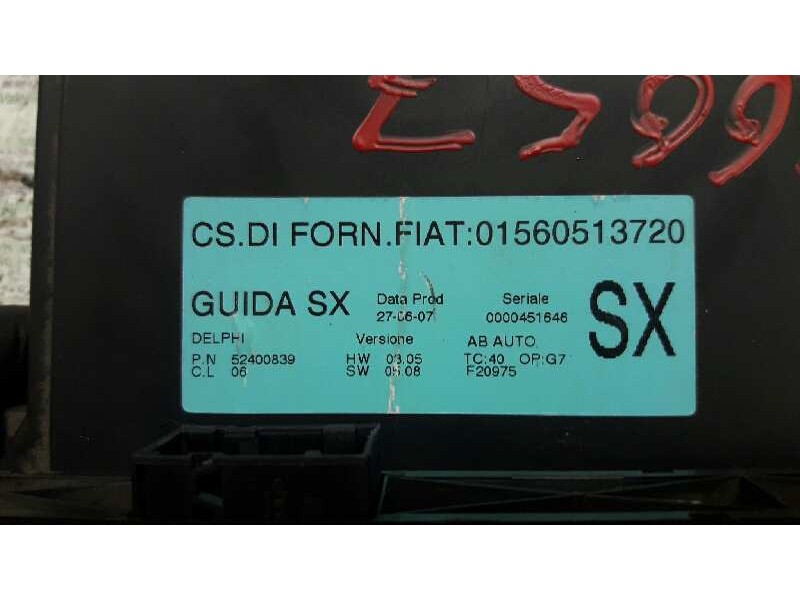 Recambio de mando climatizador para alfa romeo 147 (190) 1.9 jtd 120 collezione referencia OEM IAM 01560513720  