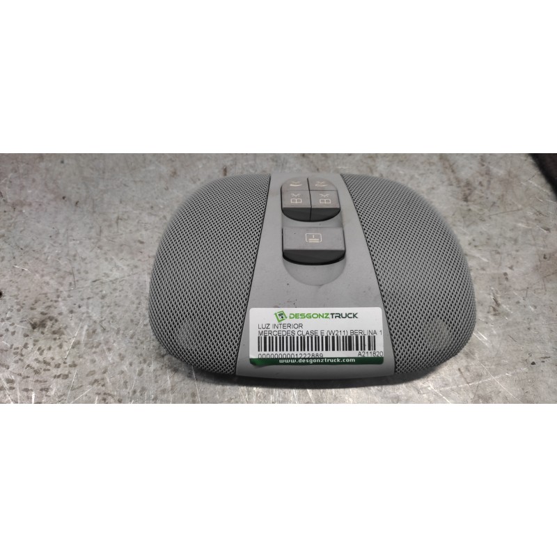 Recambio de luz interior para mercedes-benz clase e (w211) berlina 1.8 cat referencia OEM IAM A2118201312  