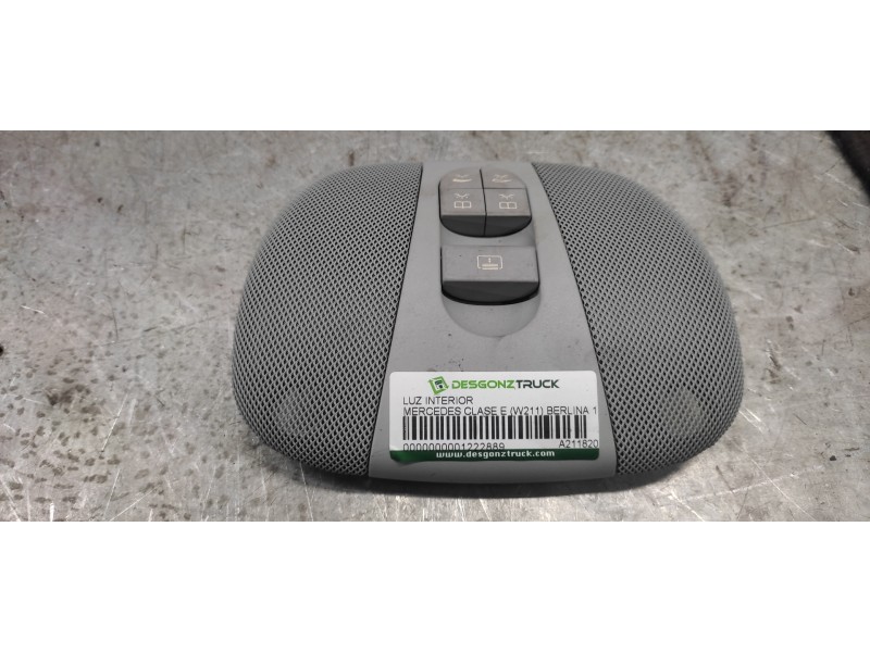 Recambio de luz interior para mercedes-benz clase e (w211) berlina 1.8 cat referencia OEM IAM A2118201312  