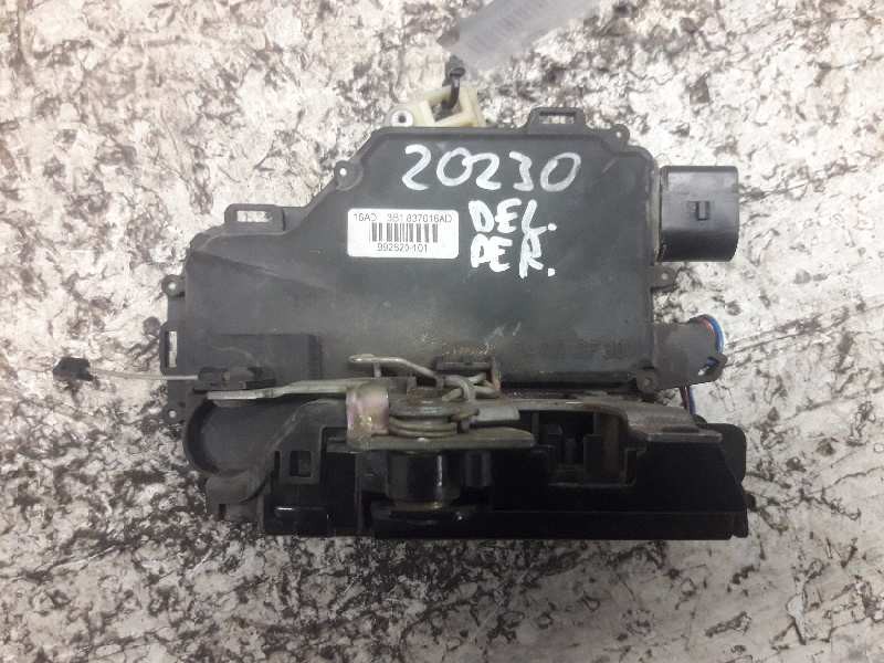 Recambio de cerradura puerta delantera derecha para seat leon (1m1) signo referencia OEM IAM 3B1837016AD 8 PINS 