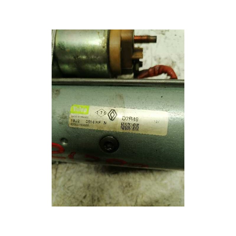Recambio de motor arranque para renault megane ii berlina 5p business referencia OEM IAM 8200075362B D7R49 11 DIENTES