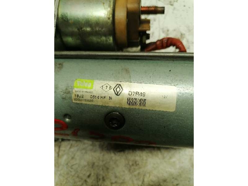Recambio de motor arranque para renault megane ii berlina 5p business referencia OEM IAM 8200075362B D7R49 11 DIENTES