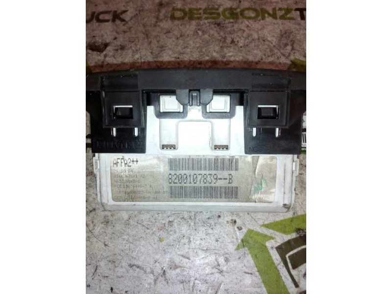 Recambio de cuadro instrumentos para renault mascott fg 120. 35/55/65 cabina individual referencia OEM IAM 8200107839B  