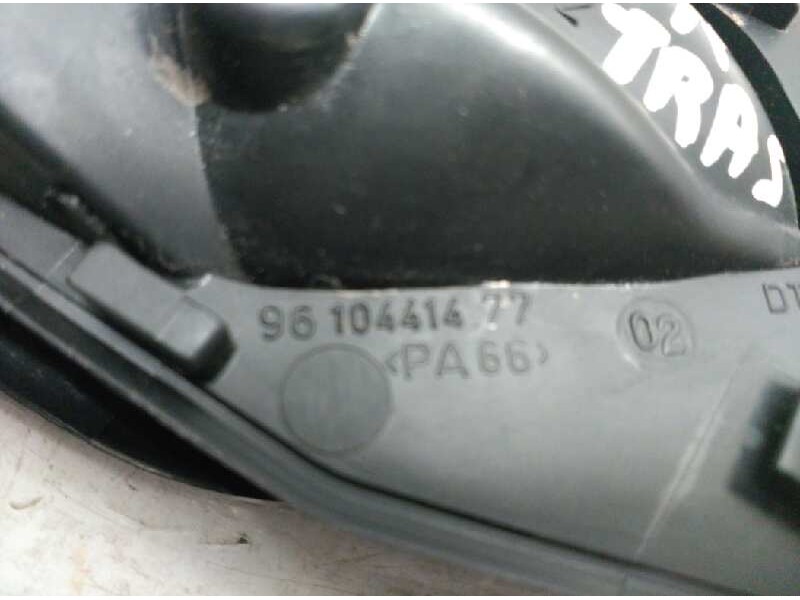 Recambio de maneta interior trasera derecha para peugeot 405 berlina sillage referencia OEM IAM 9610441477  