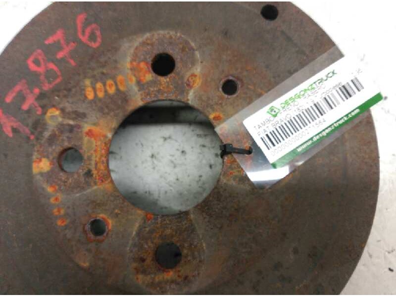 Recambio de tambor freno trasero para fiat bravo (182) 1.9 turbodiesel referencia OEM IAM   
