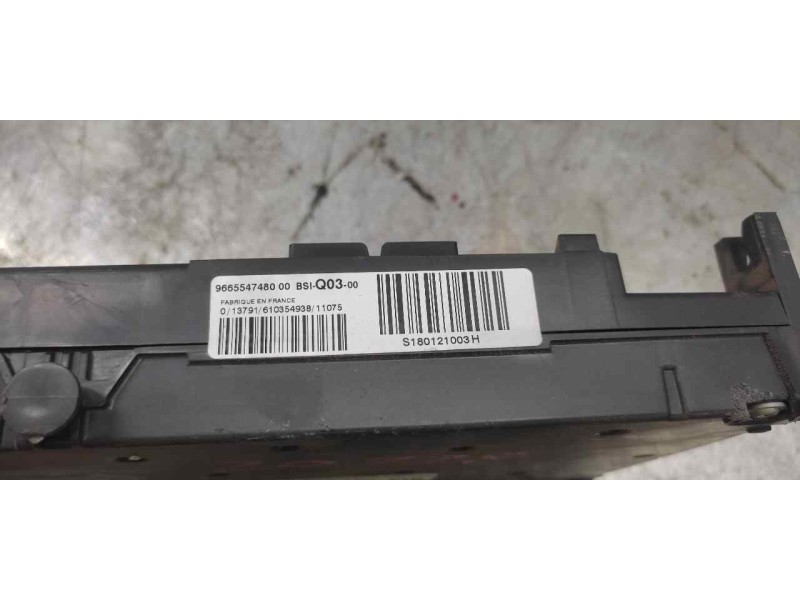 Recambio de caja reles / fusibles para citroën c4 lim. seduction referencia OEM IAM 9665547480 S180121003H BSI