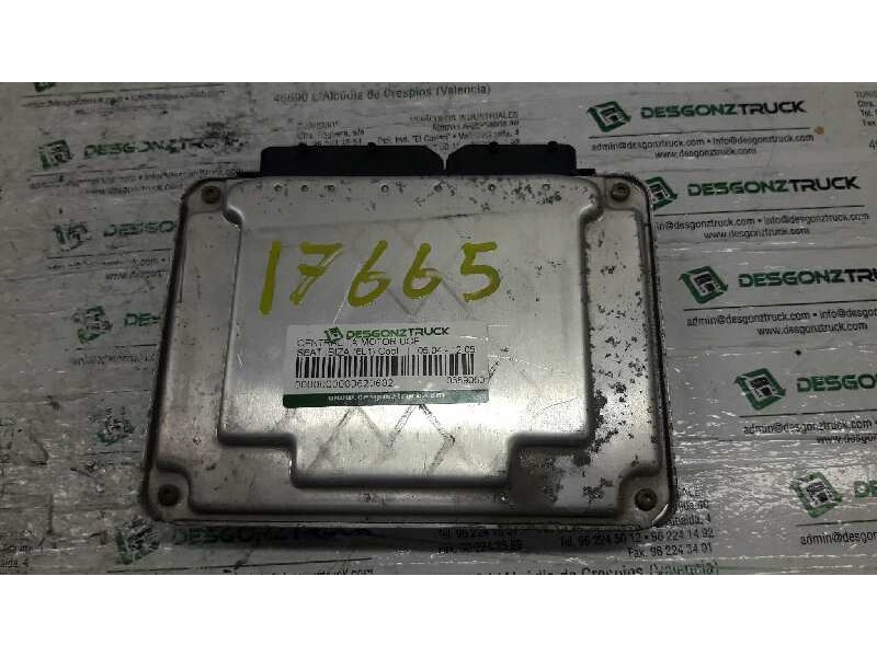 Recambio de centralita motor uce para seat ibiza (6l1) cool referencia OEM IAM 038906012EM 0281010690 BOSCH