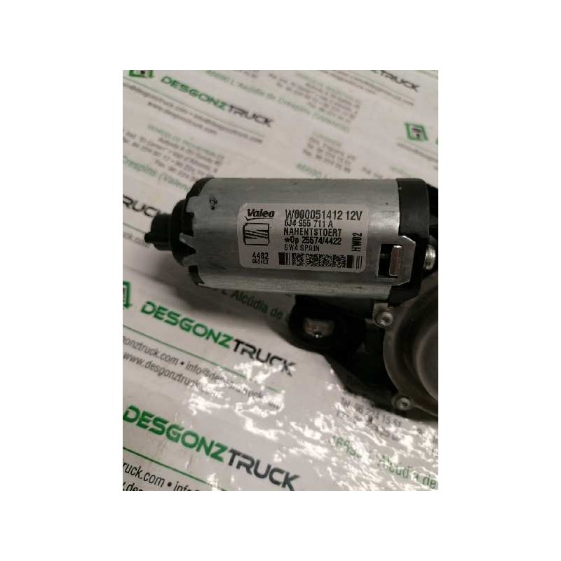 Recambio de motor limpia trasero para seat ibiza (6j5) good stuff referencia OEM IAM 6J4955711A W000051412 4 PINS